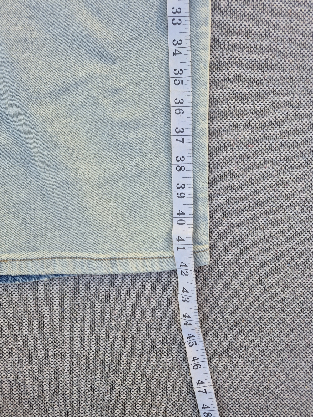 Wild Fable Super High Rise Straight Jeans Light Wash Size 16 - Picture 4 of 11